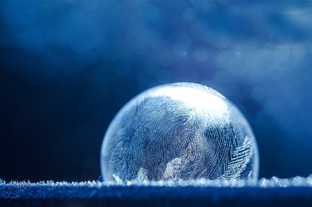 soap bubble, frozen, ice cream-2013161.jpg